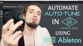 MUST WATCH for liveperforming VOCALISTS!  Automate the key of AutoTune in UAD Console, via Ableton