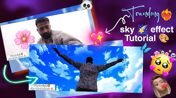 🎨Create Viral Sky🌅 Change Reels in VN App | Easy Editing Tutorial❤️‍🔥🫵#vdeditsz #tutorial