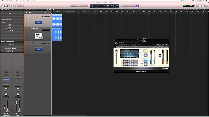 113  Waves AudioTrack In Logic Pro