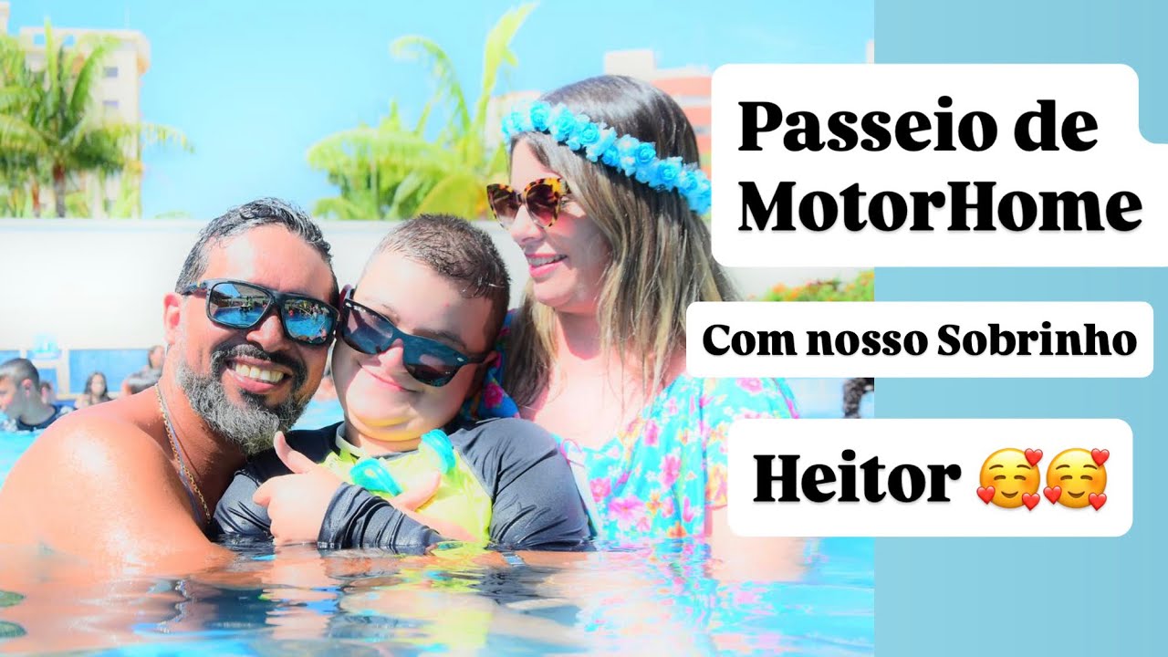 Passeio de MotorHome ,casal Vida mansa