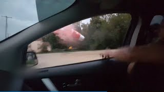 Uniformed Cops Seen Throwing Slushies at Random People screenshot 5