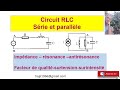 Circuit rlc srie et parallle  rsonance et antirsonance
