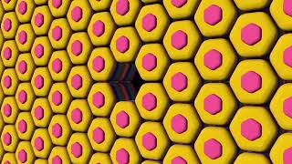 Full Infinite Spinning Hexagon Layers 🔷|1 Hour Satisfying  Guide