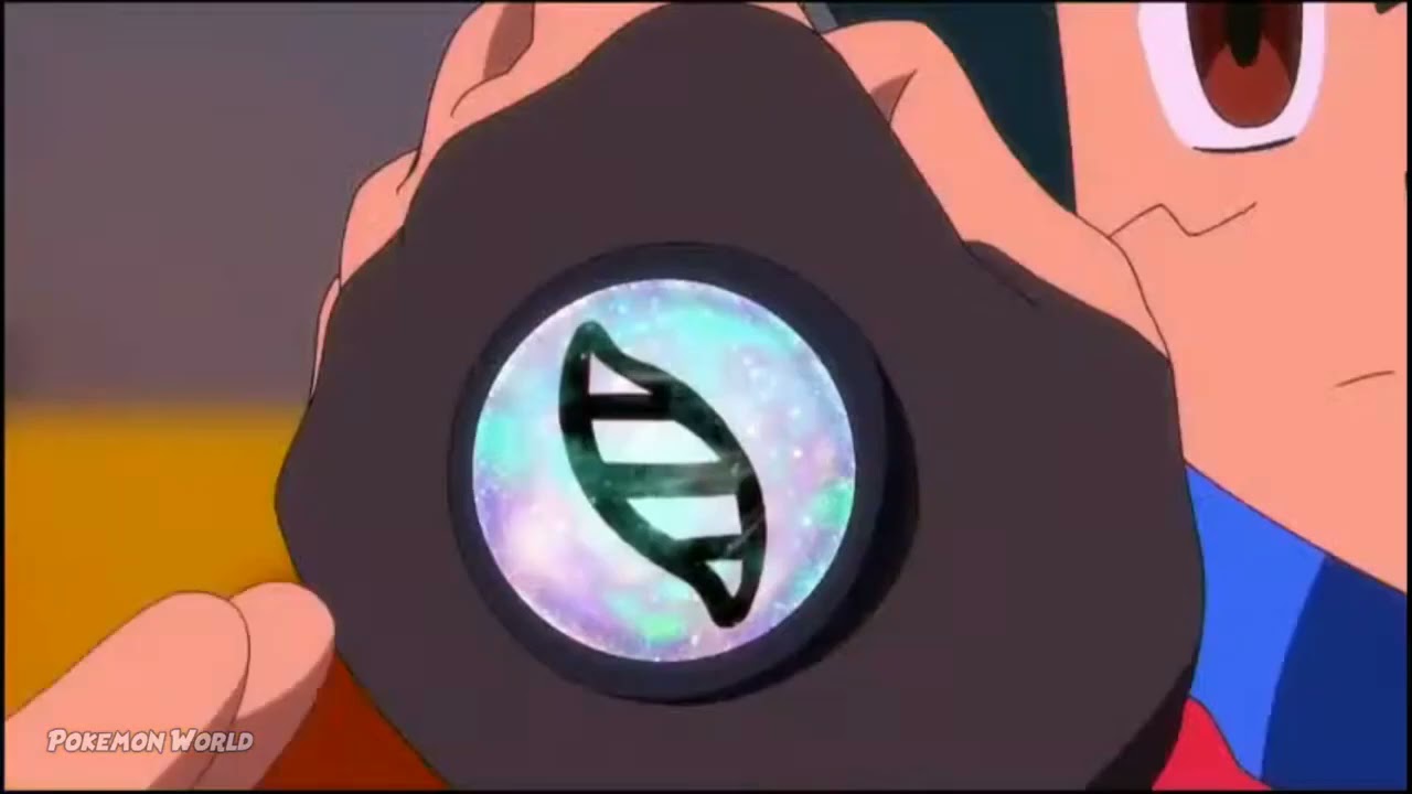 Ash mega evolves his lucario 