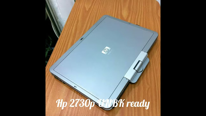 Đánh giá máy tính hp elitebook 2730p