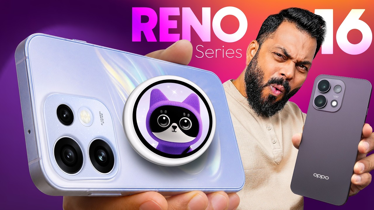 OPPO Reno 16 & 16c Unboxing & First Look ⚡ 6.32" AMOLED, 3.5x Tele, IP69K & More