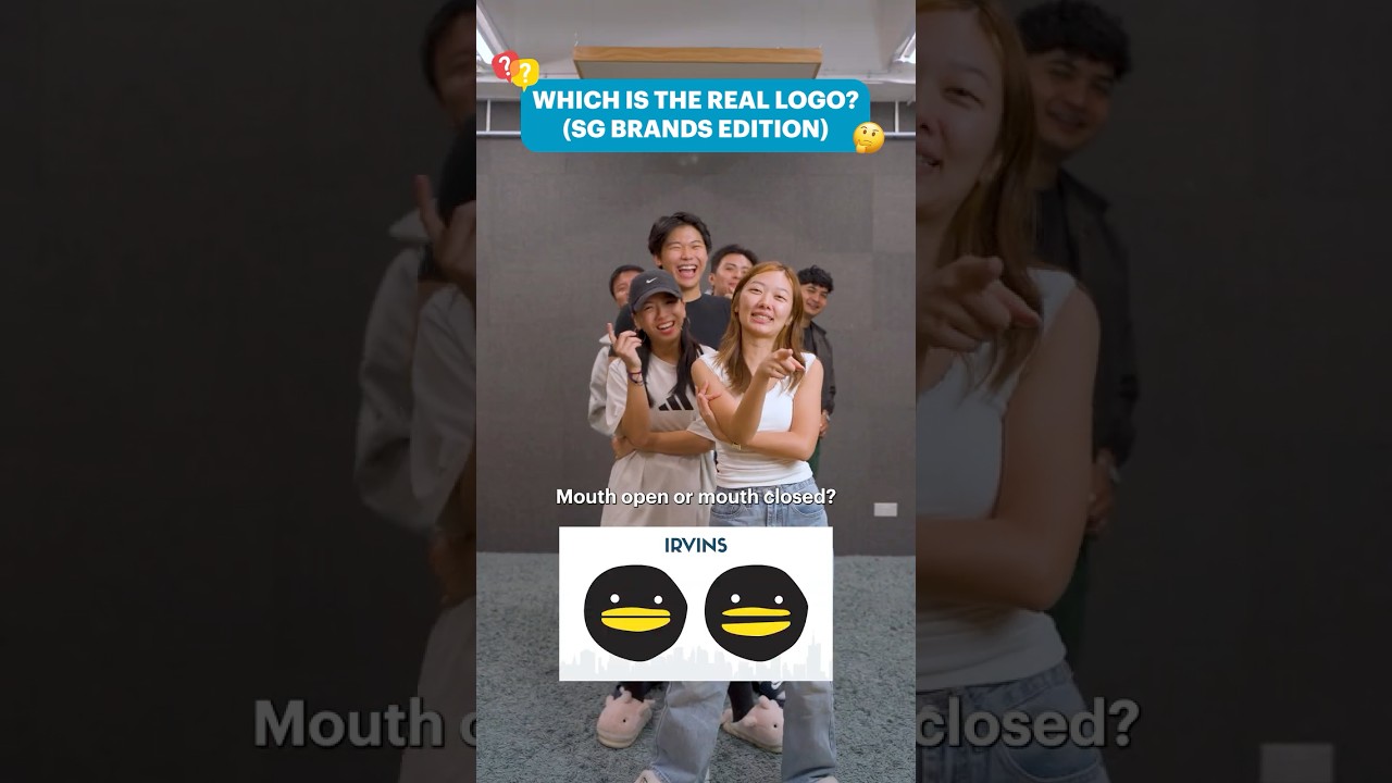 Which Is The Real Logo? (SG Brands Edition) #logo #singapore