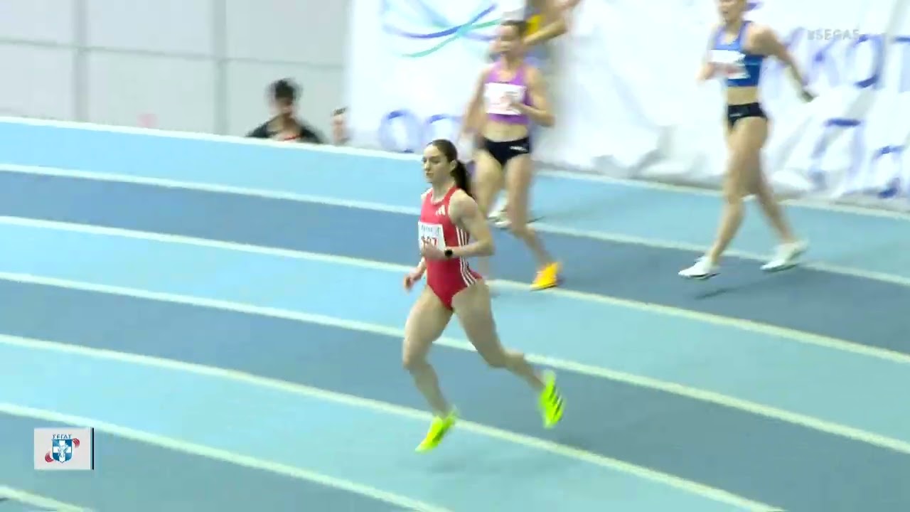 14/2/2026 Αποστολία Αντωνάτου 60μ Ημερίδα κλειστού στίβου