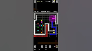 How To Solve Flow Free Jumbo Rainbow Pack Level 101 14x14 Board Walk Through Solution Walkthrough