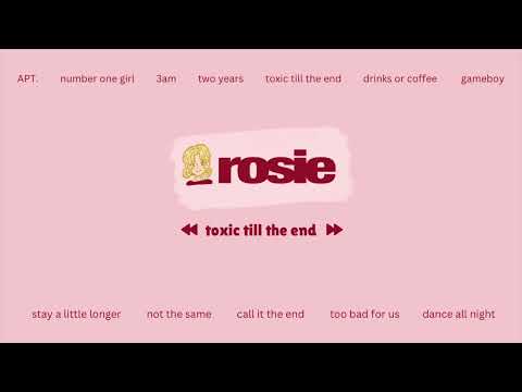 ROSÉ Rosie Full Playlist Vampirehollie Snippet At The End 