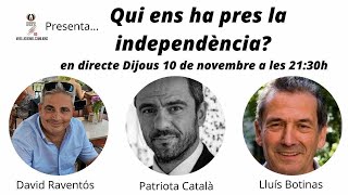 DIRECTE a Patriota TV 10/11/2022 Qui ens ha pres la independència?
Enllaç vídeo original - https://youtu.be/asrrukFSbxg
///////////////////////////////
https://directe68.cat/compromis-individual-dui/
Signa i fes córrer el compromís individual amb la Declaració Unilateral d’Independència
Tothom unit per destapar lengany, trencar la censura i fer la independència - Directe 68 - https://unitatperladui.directe68.cat
DUI - LLIBERTAT - INDEPENDÈNCIA
INDEPENDENTISTA, AIXECAT I FEM-HO
#AIXECATIFEMHO
Tots els capítols de Radio Hadrian https://www.youtube.com/playlist?list=PLVy562hvKDpnNCATuDdHEt3FFPedA2d3f
Index de tots els programes de Radio Hadrian amb resums i enllaç https://drive.google.com/open?id=1EuQK_y0fzQoWPbe_edV7Ogzh4yhKmQwBySvwLqSVgtc
El documental ja porta més de 400 mil visionaments - https://lamentida.cat
versió en CATALÀ: https://youtu.be/Z4kc1QYO6DM
versión en ESPAÑOL: https://youtu.be/V11dPhj3xY0
ENGLISH version: https://youtu.be/n2VPn1uhSdg
Tant si has vist el documental com si encara no, el llibre Traïció a la Independència, una vaga de fam per recuperar la llibertat de Catalunya és un complement ideal per entendre per què encara no som independents.
El pots trobar a Amazon - https://amzn.to/30UnHAi
i a la teva llibreria habitual
Si vols lluir alguna samarreta o altre article tèxtil amb els nostres dissenys entra a http://samarretes.directe68.cat i compra la que més tagradi.
Estem guanyant i guanyarem, és un orgull veure la lluita del poble de Catalunya i que els seus polítics no fan.
#DesDelConfinamentALaIndependencia
#AturemElVirusDeLaPor
#AixecatiFemho
Visca Catalunya de nou lliure.
////////
Tots els enllaços de xarxes socials i més a https://directe68.cat/#links DIRECTE a Patriota TV 10/11/2022 Qui ens ha pres la independència?