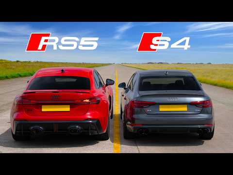 NUEVO Audi RS5 vs Audi S4 TUNEADO: ARRANCONES