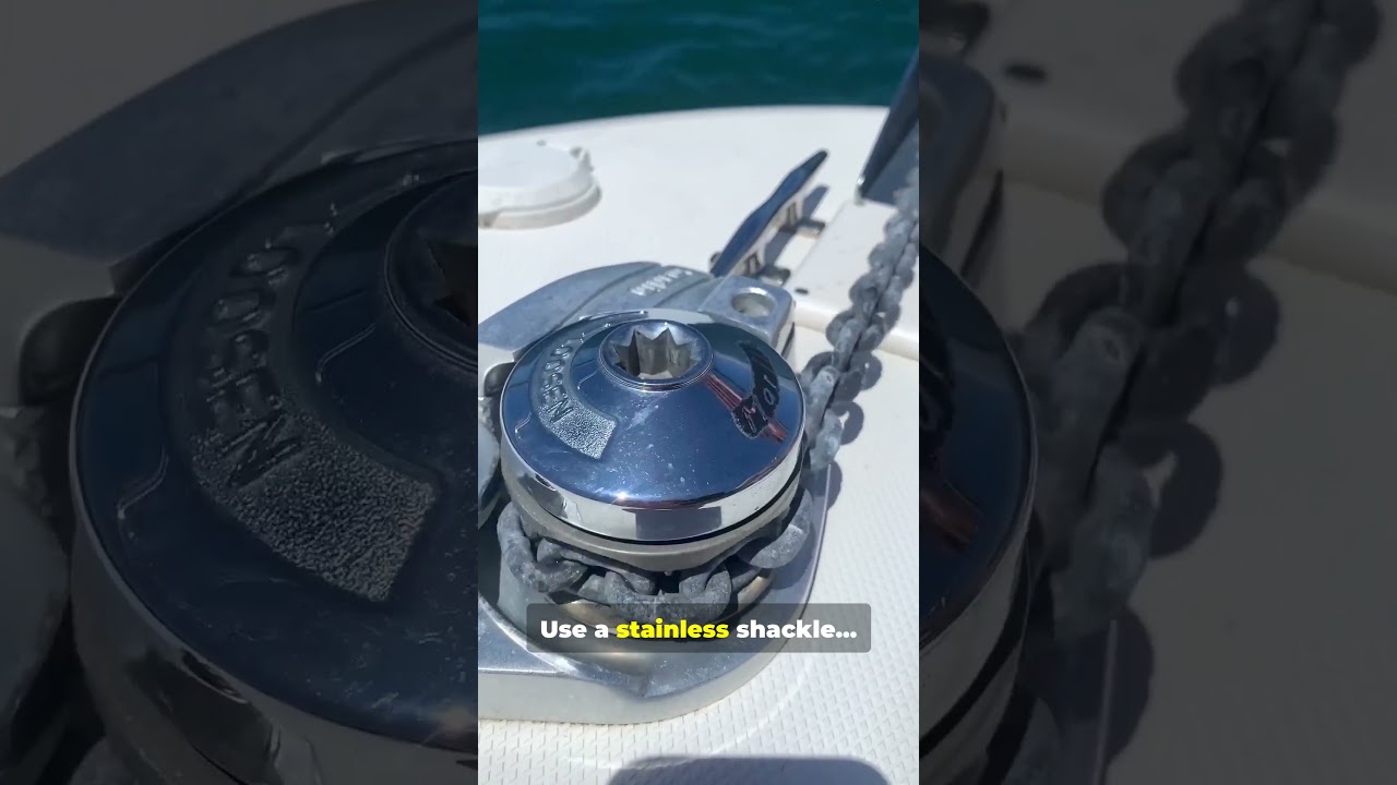 Stop! The Winch Isn’t Enough—Use a Safety Chain  #boat #sailing #shorts