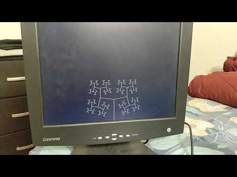 Drawing Tree Fractals on RaspberryPi Pico