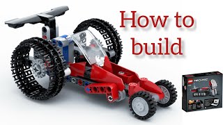 How to build: Lego Technic 42148 Snow Groomer alternate build | Dragster 🔥