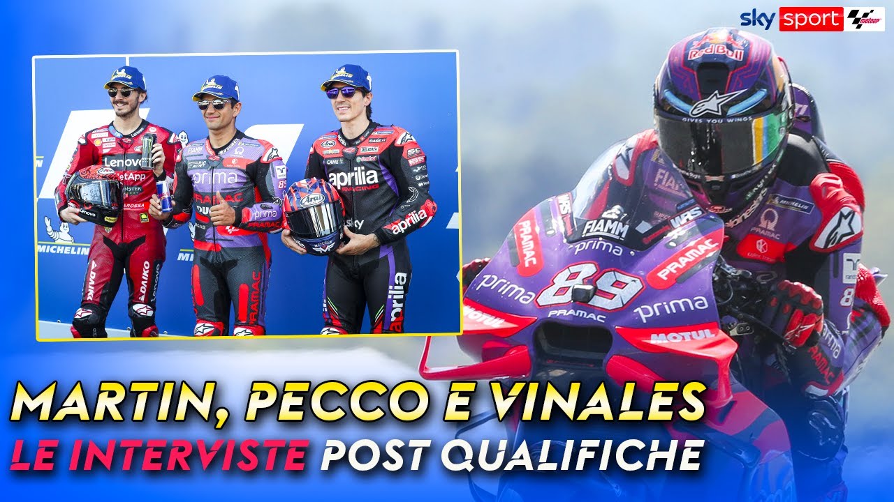 MotoGP Le Mans | Martin, Bagnaia e Vinales: le dichiarazioni post ...