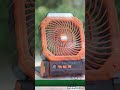 Don't Go Camping Without This! Solar Fan + LED + Timer Test