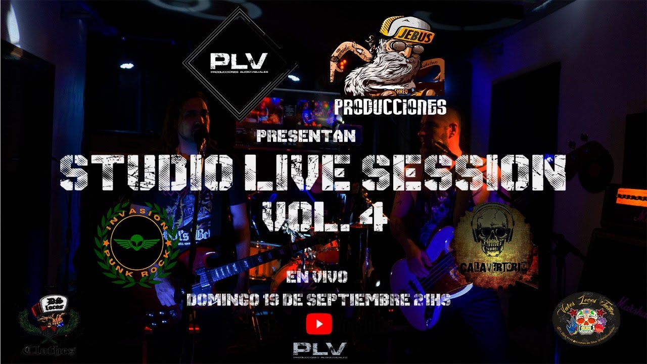 Estudio Live Session vol 4 - Invasión Punk Rock & Calavertorio