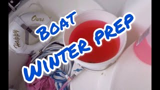 Meridian 341 Boat winterization