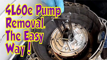⫷ 4L60e Transmission Pump Removal. Fast and Easy! ⫸