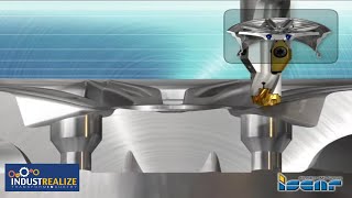 ISCAR INDUSTREALIZE  - Automotive - Cars - Aluminum Wheels -  Lug Hole Drilling