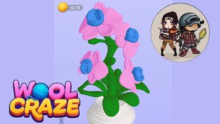 Wool Craze Puzzle level 25 Flower Guide & Answers | Mobile Gameplay Walkthrough |