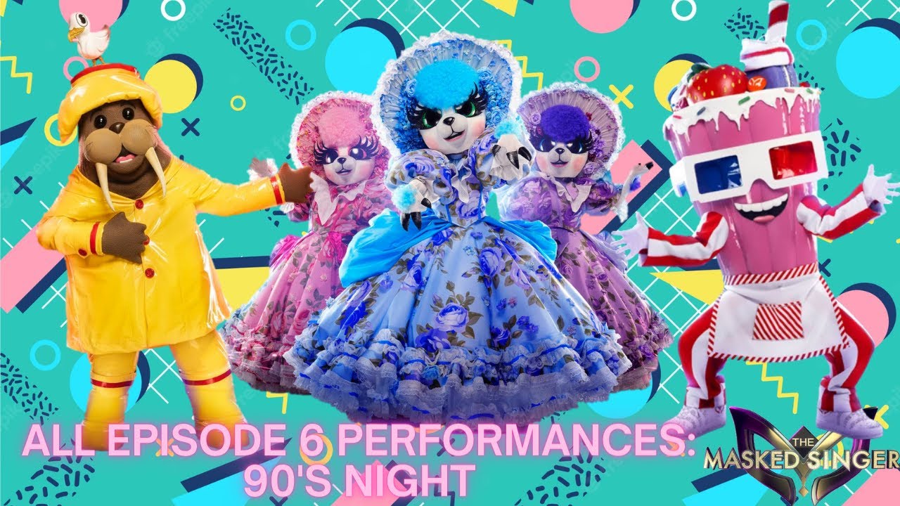 All Episode 6 Performances (90's Night) | The Masked Singer Season