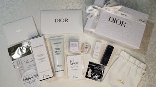 Unboxing Dior Beauty Luxury Free Gifts #dior #dioraddict #diorbeauty #unboxing #asmr #aesthetic #cd