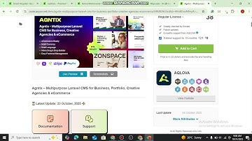 Agntix - Multipurpose Laravel CMS for Business, Portfolio, Creative  Commerce free nulled Download
