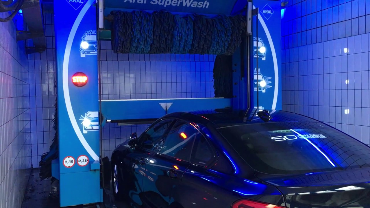 WashTec SoftCare² Pro WheelFoam "Aral Super Wash" YouTube