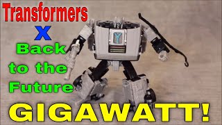 Transformers collaborative Back to the Future Gigawatt - GtoBot True Review NUMBER 806