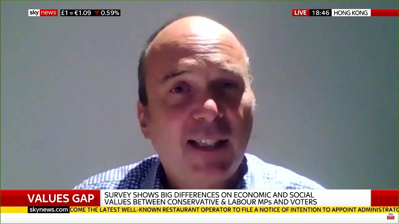 Philip Cowley on Sky News: Mind the values gap report