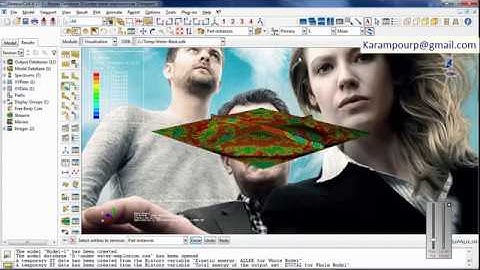 Simulation Under Water Explosion in Abaqus using Lagrangian method