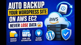 Auto Backup Your WordPress Site on AWS EC2 (Never Lose Data 😱) #BhatnagarTechnologies