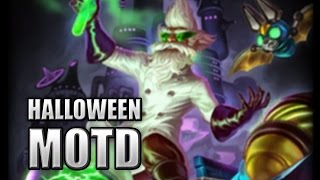 Sylvanus Support Build "This is for Halloween?" - MOTD, SMITE Season 3