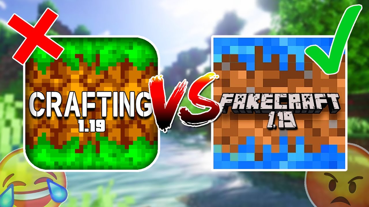 Crafting and Building 1.19 VS FAKE Minecraft PE 1.19 (Which one is ...