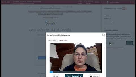 Making Video Comments (Feedback) In Canvas