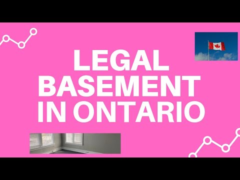What are the Requirements for Legal Basement in Ontario??.. - YouTube