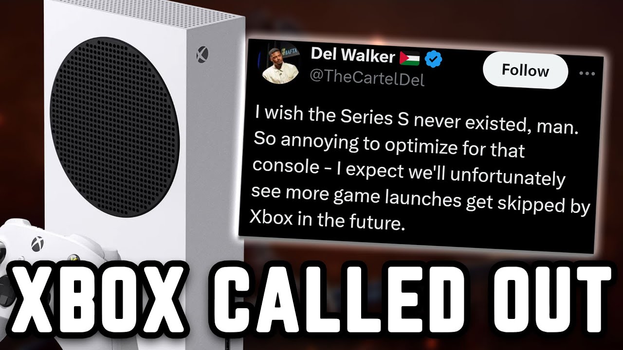 The XBOX SERIES S Gets Called Out By Developer