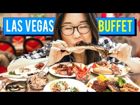 วีดีโอ: การรับประทานอาหารที่ไม่มีที่สิ้นสุด: The Best Las Vegas Buffet