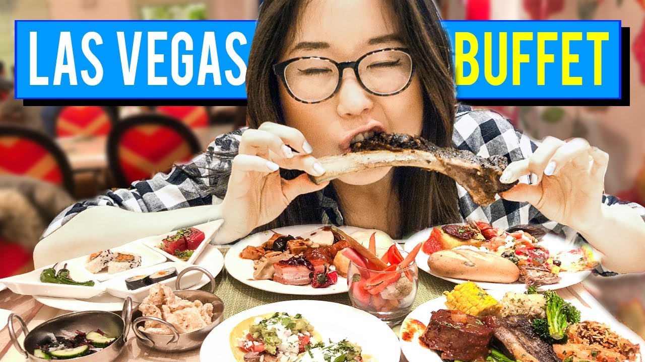 ALL YOU CAN EAT BUFFET in Las Vegas - YouTube