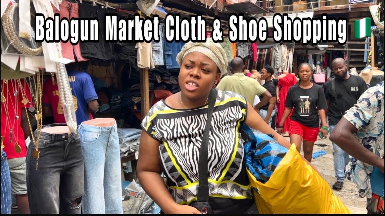 The Worth OF N160,000 ($100)Clothing Items In Balogun Market , Lagos Nigeria 🇳🇬