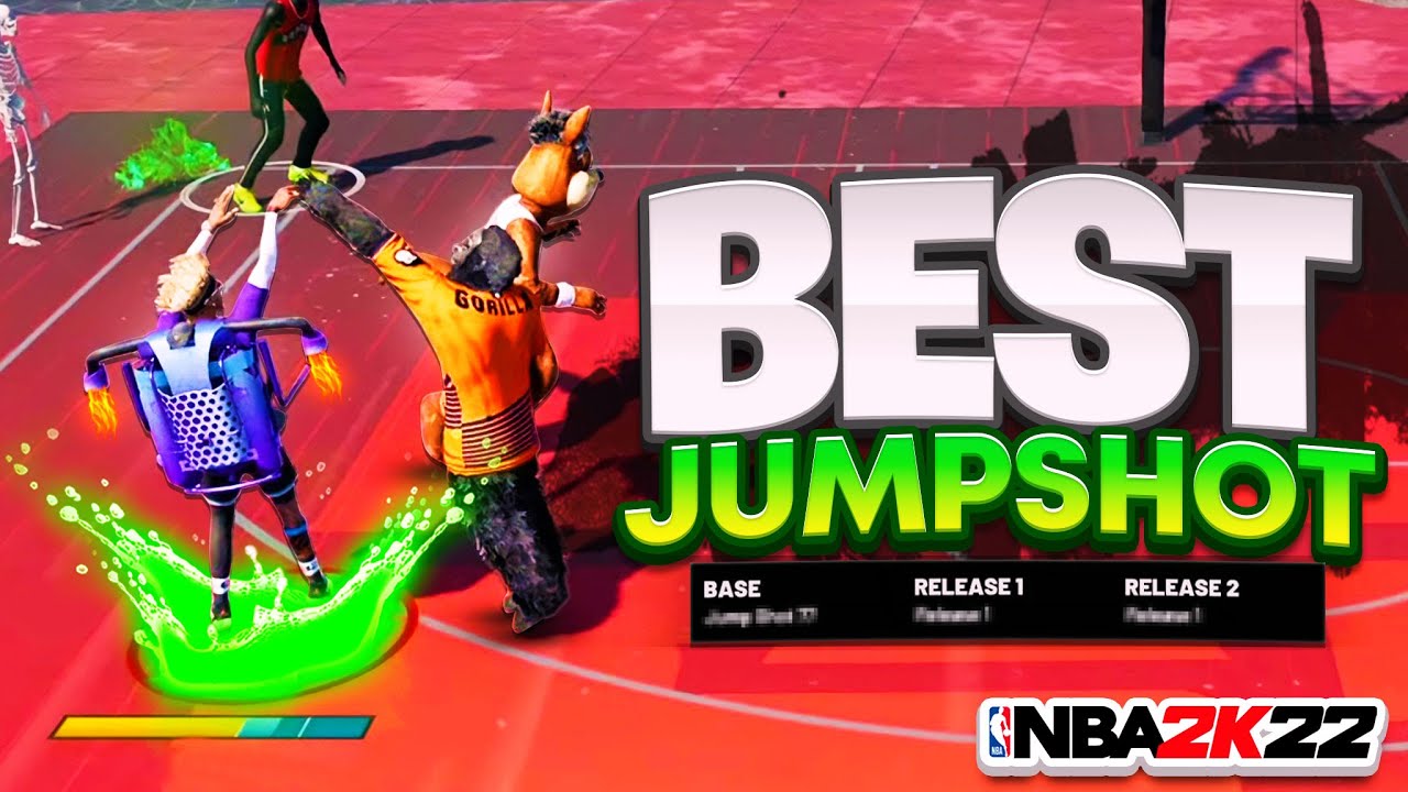 BEST JUMPSHOT ON NBA 2K22 100 GREEN EVERY RELEASE BEST SHOOTING BADGES TO MAKE EVERY SHOT