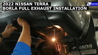 NIssan Terra Borla Full Exhaust Installation