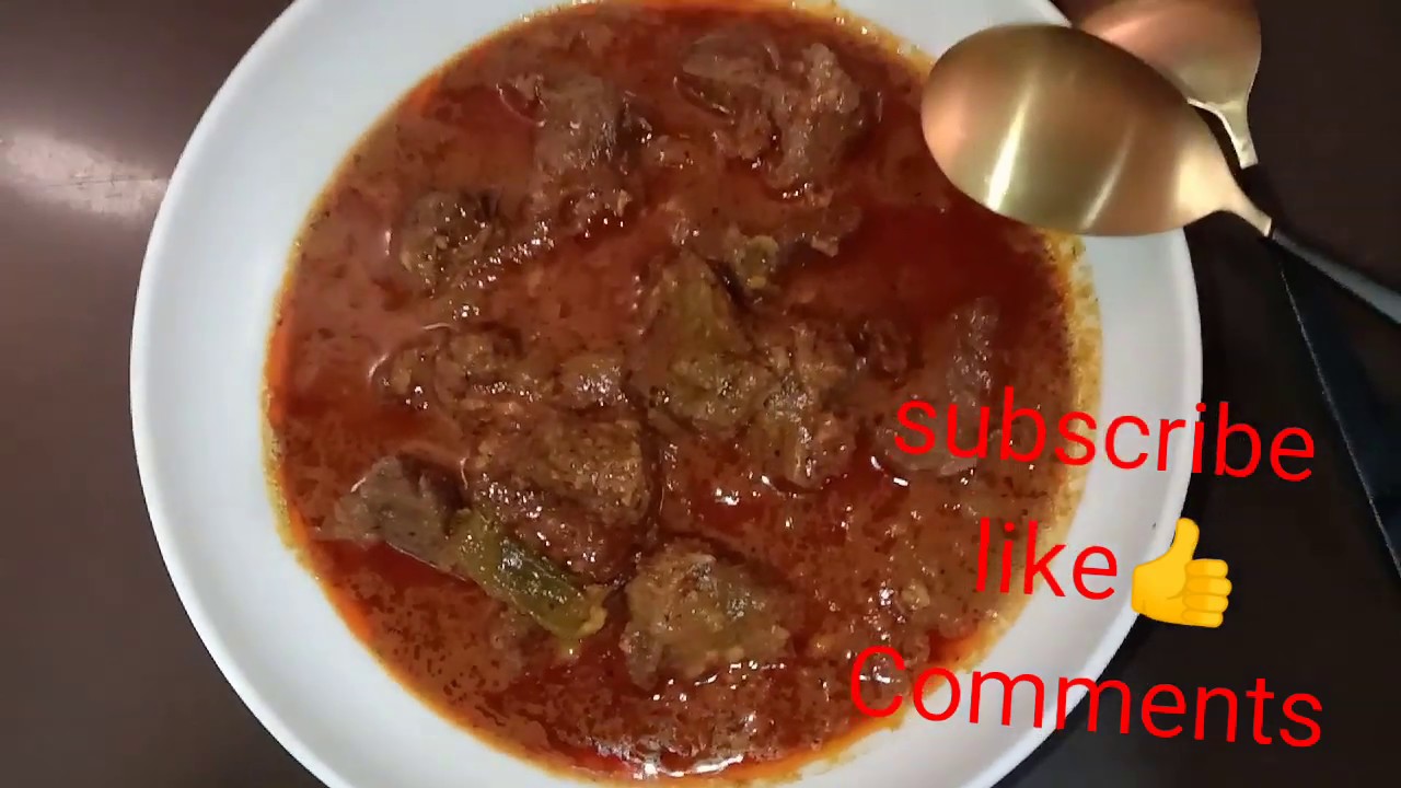 Meat gravy/meat curry/beef gravy YouTube