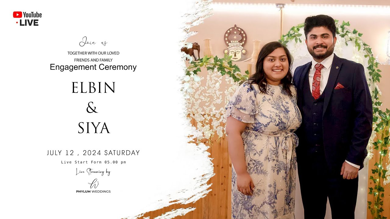 ENGAGEMENT CEREMONY || SIYA & ELBIN || - YouTube