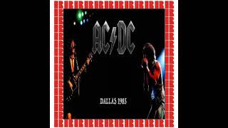 AC/DC-Live at Reunion Arena,Dallas,TX,USA October 1985 Full Concert Cover