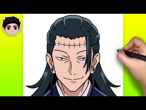 How To Draw KENJAKU From Jujutsu Kaisen Easy Step By Step