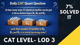 📌 Daily CAT Quant Question | Permutation &amp; Combination | CAT 2026 Prep | Vivek Sharma 