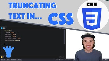 Truncating Text in CSS